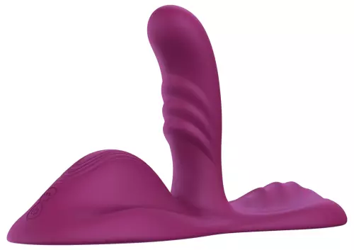 Driedubbele stimulator Megajoystick 11 x 3,5cm – 3/7
