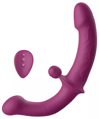 Doppel-Dildo vibrierend Doublephone 14 x 3,5cm – 1/7