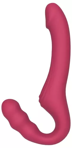 Gode ceinture vibrant sans harnais Pinkbubble 14 x 3.3cm – 3/5