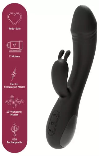 Vibro Rabbit Elektro Estimax 11 x 3,7cm – 5/6