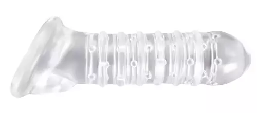 Penismanschette GERIPPELT Renegade Transparent 16 x 4 cm – 1/4