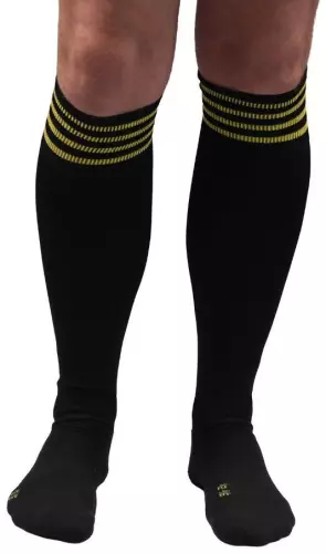 Chaussettes hautes PISS Cruising Socks Noires – 3/3
