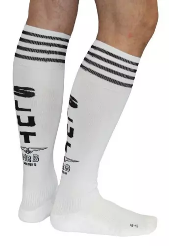 SLUT Cruising Socks High White – 2/3