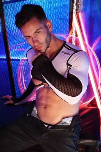 Crop Top Gagged Blanc – 7/20