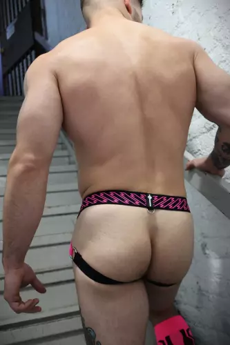 Gagged Jockstrap Roze – 13/13