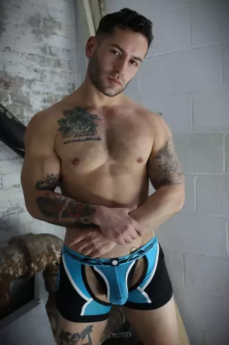 Gagged Jock Boxer Blauw – 13/16