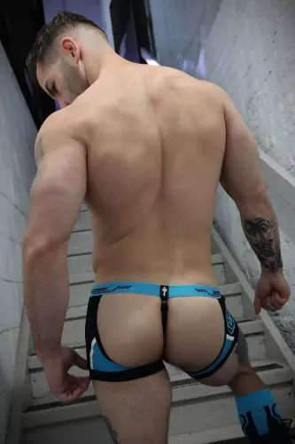 Gagged Jock Boxer Blauw – 16/16