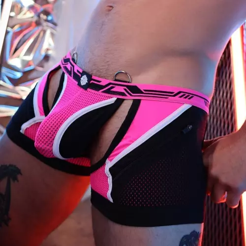Gagged Jock Boxer Pink – 1/14