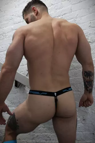 String Gagged Bleu – 13/14