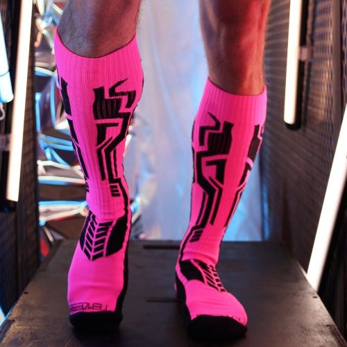Lange sokken Cyber Sock Roze