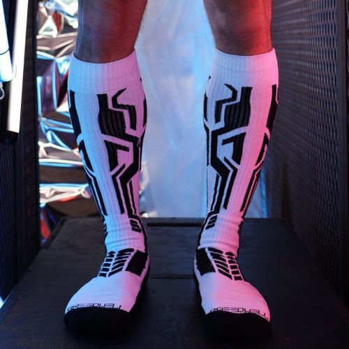Lange sokken Cyber Sock Wit