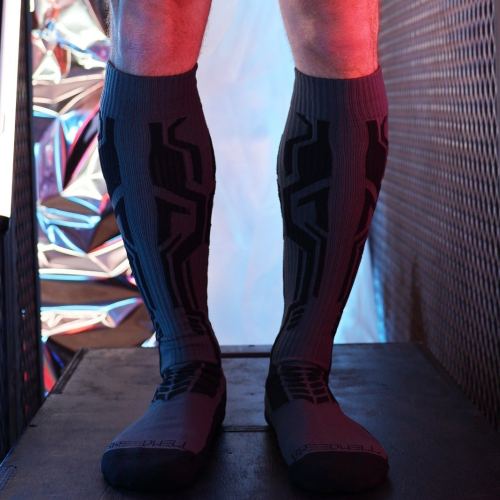 Lange sokken Cyber Sock Antraciet