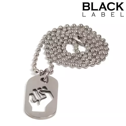 Kink DogTag Plaque Fist 4.5 x 2.5cm – 1/2