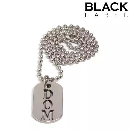 DogTag Plaatje Kink Dom 4.5 x 2.5cm – 1/2