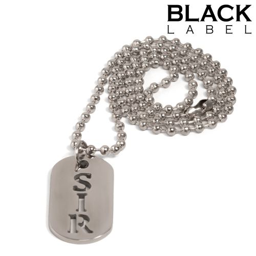 DogTag Plaat Kink Sir 4.5 x 2.5cm