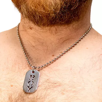 DogTag Plaatje Kink BOY 4.5 x 2.5cm – 2/2