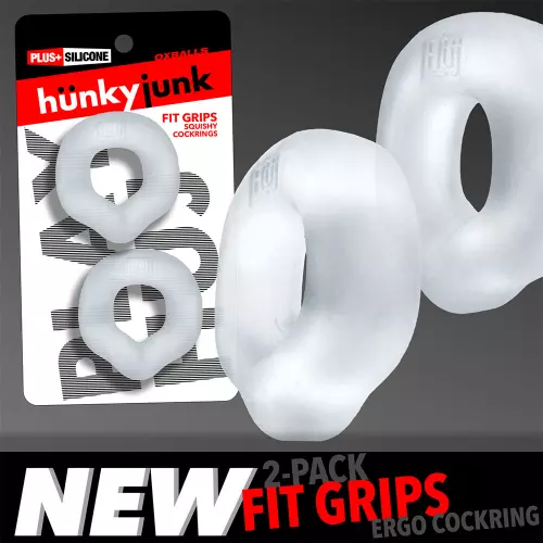 Pack of 2 Fit Grips Cockrings 25 mm Clear – 2/5