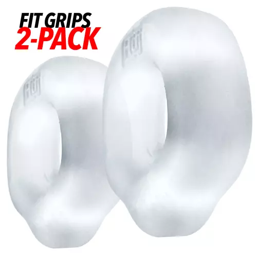 Pack of 2 Fit Grips Cockrings 25 mm Clear – 5/5