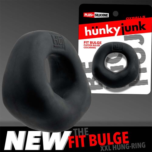 Dikke ring Fit Bulge 25 mm Zwart