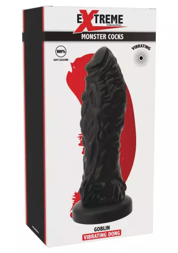 Vibrerende Dildo Goblin 18 x 6.5cm – 2/4