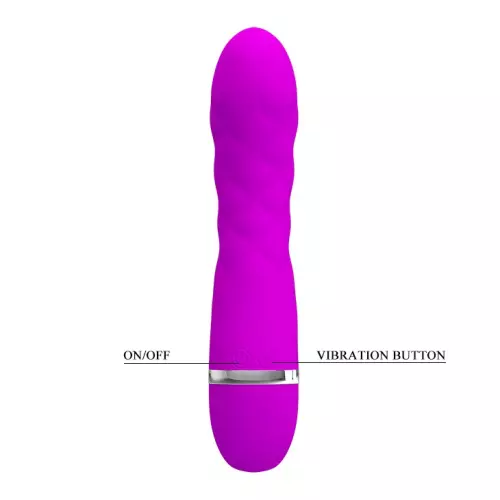 Vibrator Design Truda 19,5 x 3,5 cm - Violett – 9/16