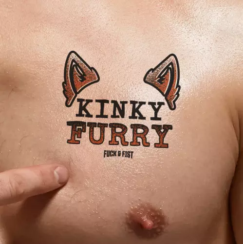 Temporary Tattoo Kinky Furry 8.5 x 7.5cm – 1/3
