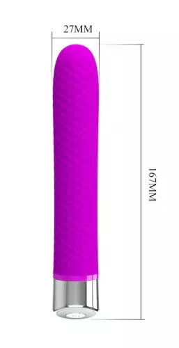 Vibrator Reginald 16,5 x 2,7 cm - Violett – 6/15