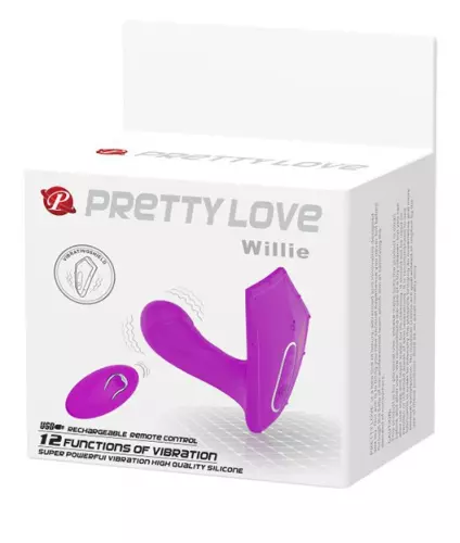 Doppelstimulator Willie - Violett – 2/11