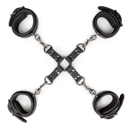 Set mit 4 Manschetten und Kreuz