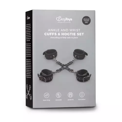 Set mit 4 Manschetten und Kreuz – 2/8