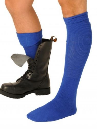 Socken Boot Blau