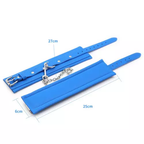 Handschellen Blau – 3/8