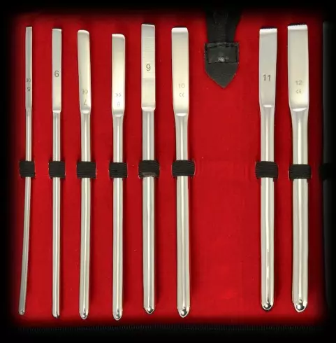 Set mit 8 Harnröhrenstäben 5 bis 12 mm – 1/2