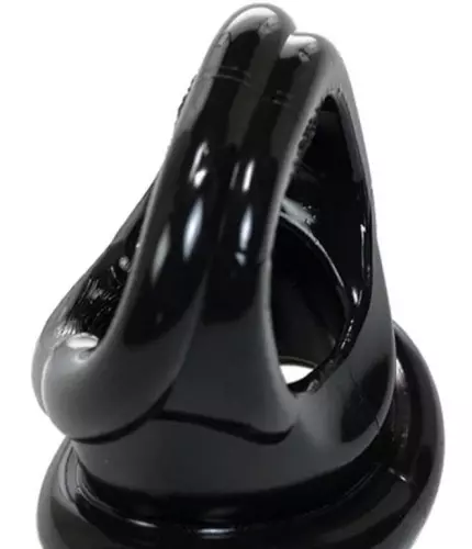 Ballstretcher Cock Harness Schwarz – 1/2