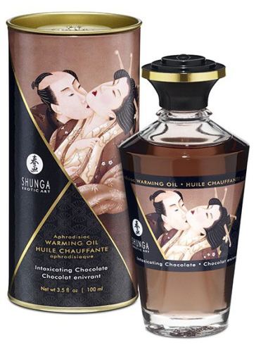Wärmendes Erotik-Massage-Öl Aphrodisiakum - BERAUSCHENDE SCHOKOLADE 100 mL