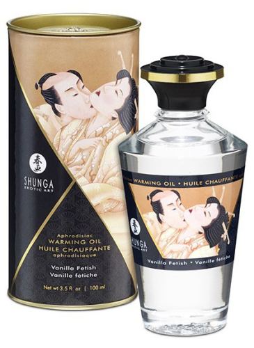 Wärmendes Erotik-Massage-Öl Aphrodisiakum - VANILLE Fetisch 100 mL