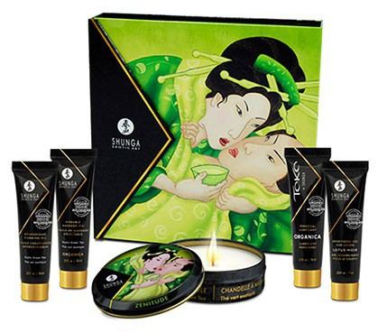 Set Geishas geheimes Ensemble - Exotischer grüner Tee