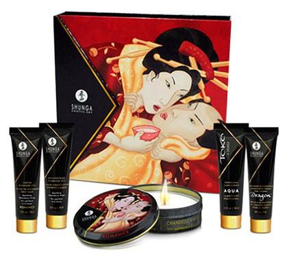 Set Geishas geheimes Ensemble - Perlwein mit Erdbeere