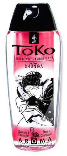 Gleitgel Toko Perlwein mit Erdbeere 165 mL