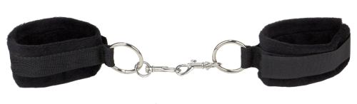 Handcuffs mit Klettband Schwarz