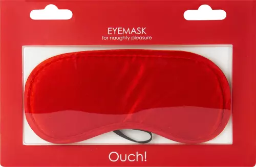 Satin-Maske Naughty Pleasure - Rot – 2/5