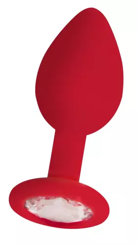 Plug Diamond Regular – 6.5 x 2.8 cm Rot – 3/4
