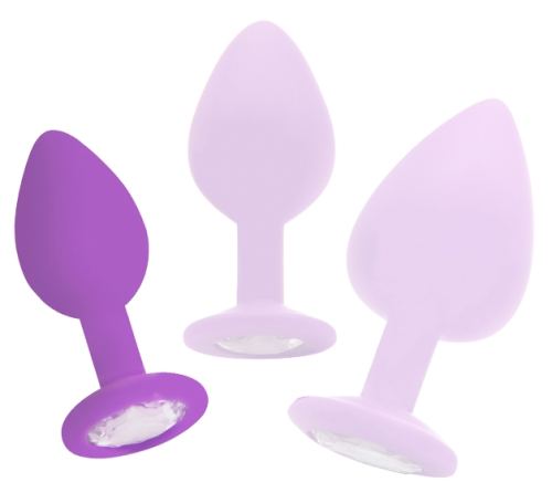 Schmuck-Plug Diamond Regular – 6,5 x 2,8 cm Violett