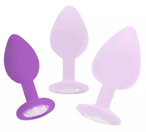 Plug Diamond Regular – 6.5 x 2.8 cm Violett – 1/6