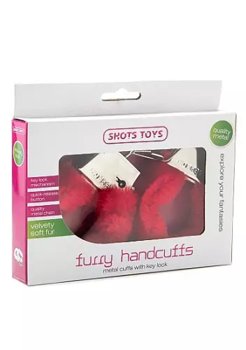 Menottes Furry Rouge – 2/2