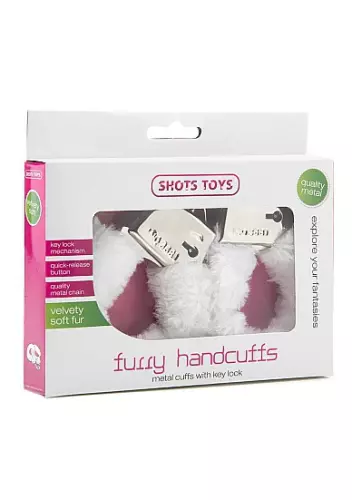 Menottes Furry Blanches – 2/7