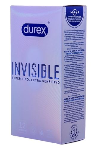 Dünne Kondome Invisible 52mm x12