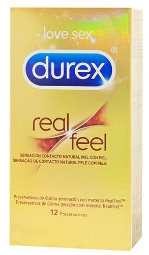 Latexfreie Kondome Real Feel 56mm x12