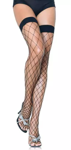 Netpanty Rossana - Zwart – 1/8
