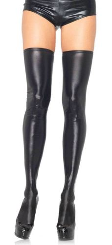 Wetlook panty Pelagia - Zwart